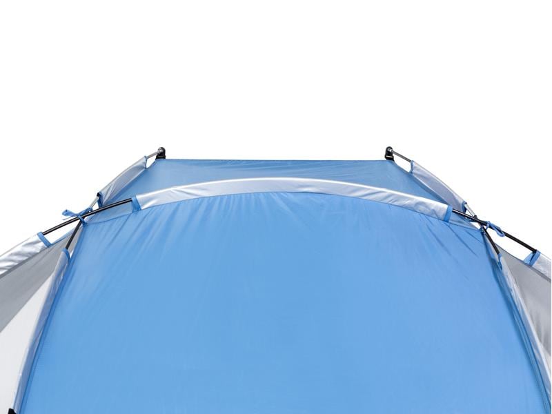 KOOR Strandzelt XL, Blau Strandmuschel schützt vor Sonne, Wind und leichtem Regen