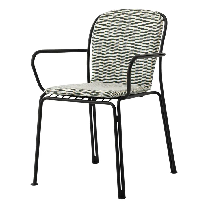 & Tradition Chaise avec accoudoirs Thorvald SC95, Space Copenhagen | Noir