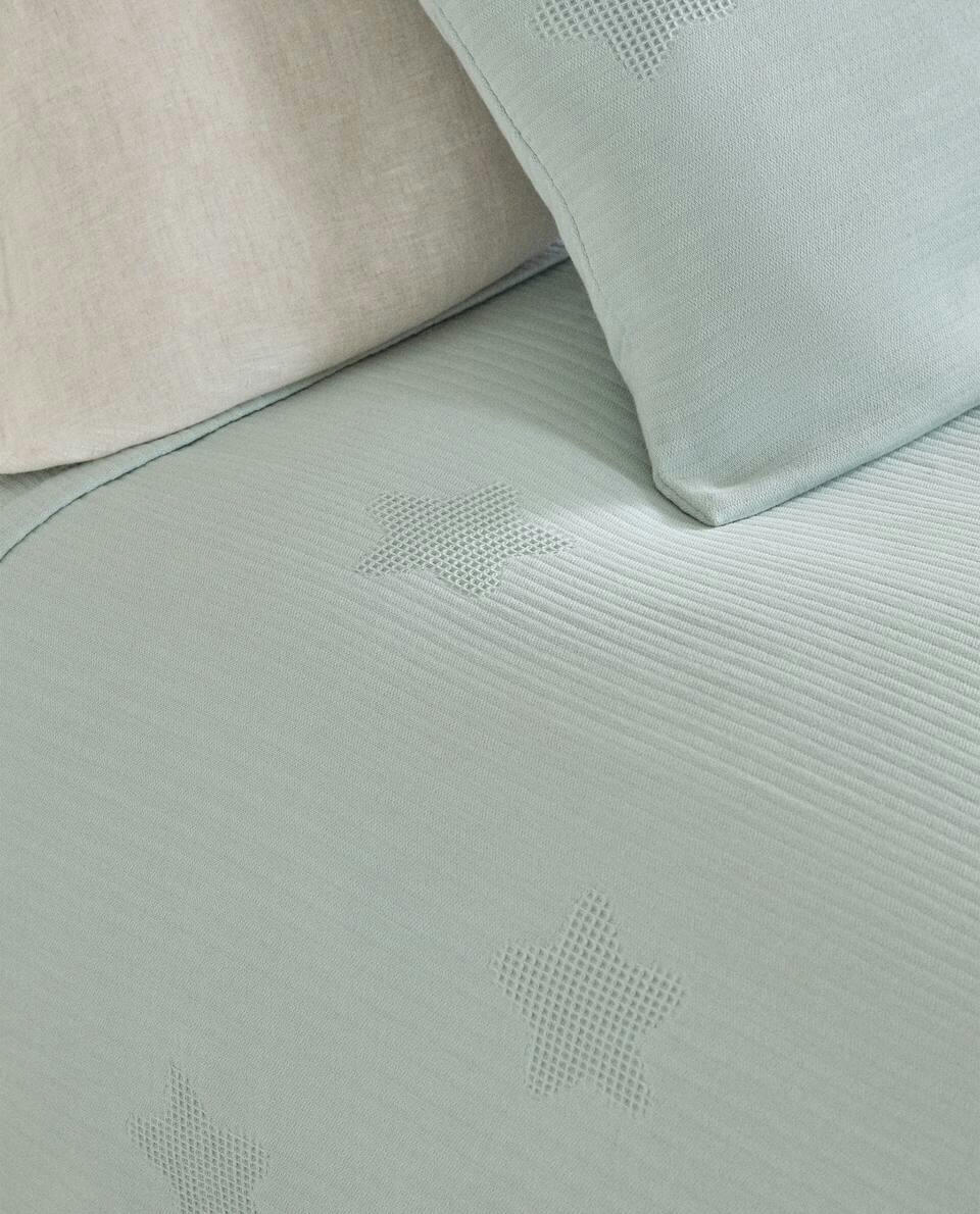 COLCHA DE CAMA COM ESTRELA