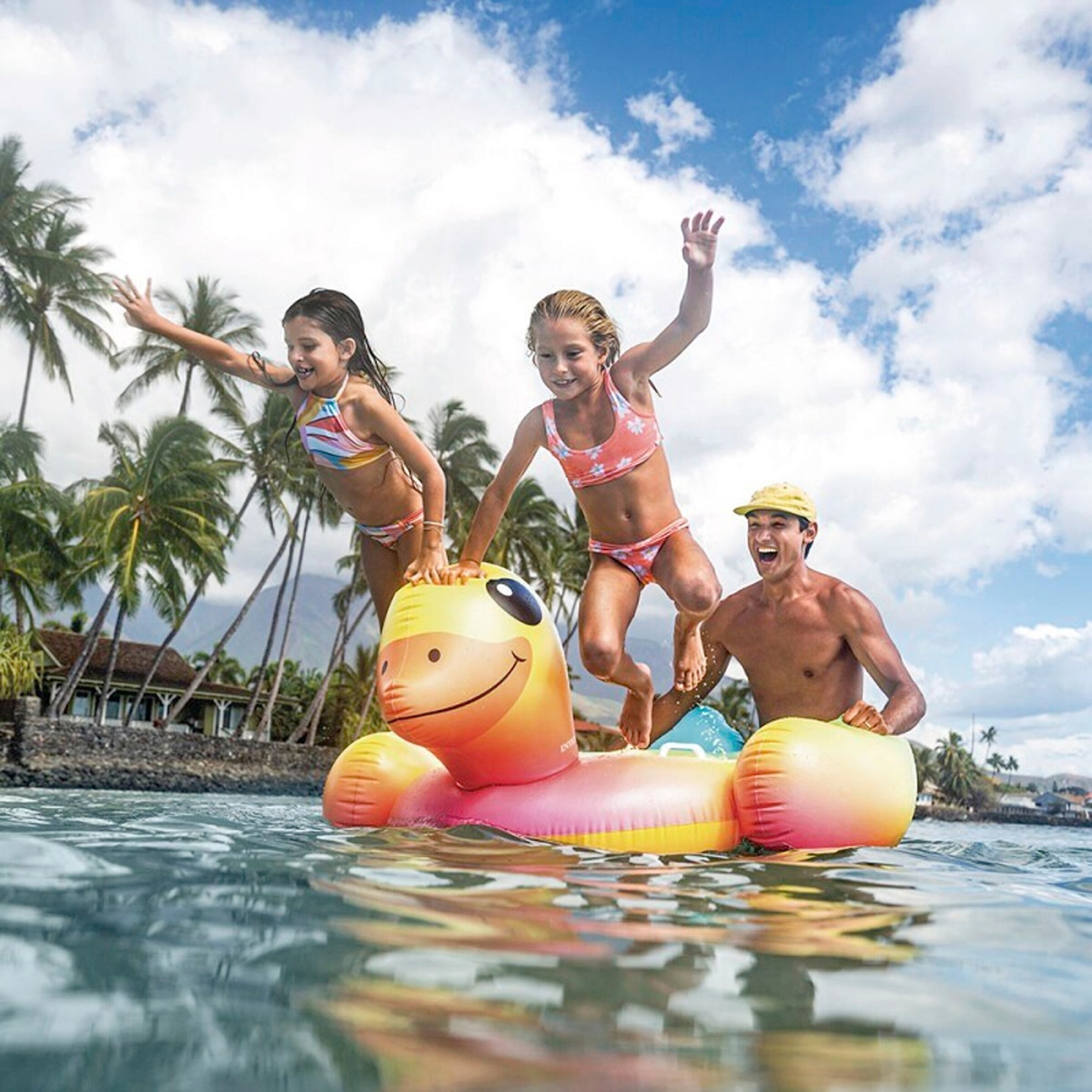 Intex Schwimmtier Ente Ride-on