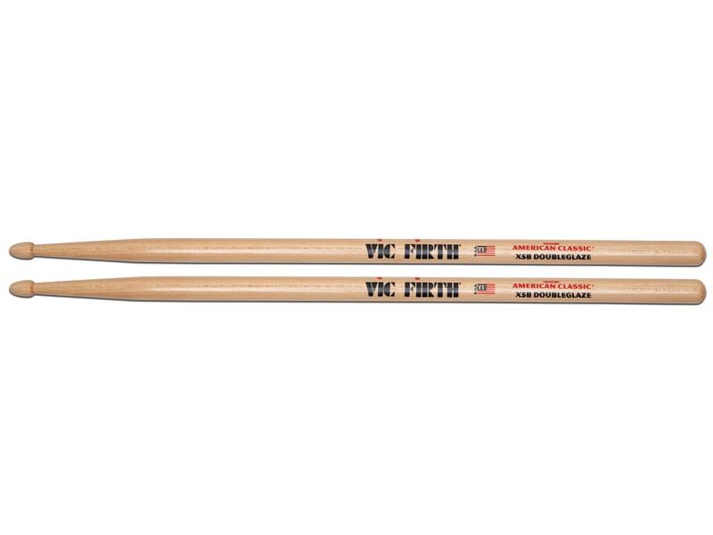 Vic Firth Drumsticks X5BDG – 1 Paar American Classic Extreme 5B DoubleGlaze – doppelte Lackschicht