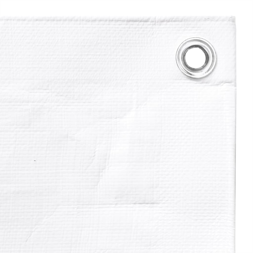 Bâche 260 g/m² 4x6 m blanc pehd