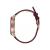 Nixon The Kensington Leather Rose Gold / Bordeaux A1082479