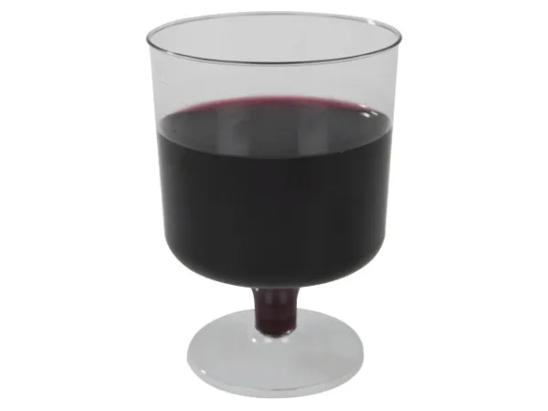 Rødvinsglas på fast fod 23cl, 20cl klar PS - (10 stk.)
