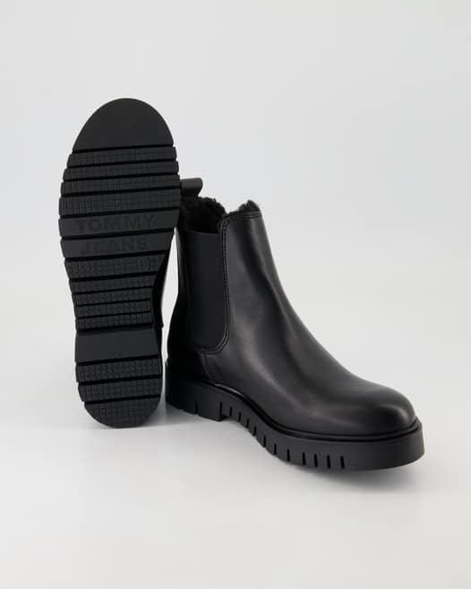 Tommy Hilfiger Jeans TJW Chelsea Boot WL Chelsea Boots in Schwarz