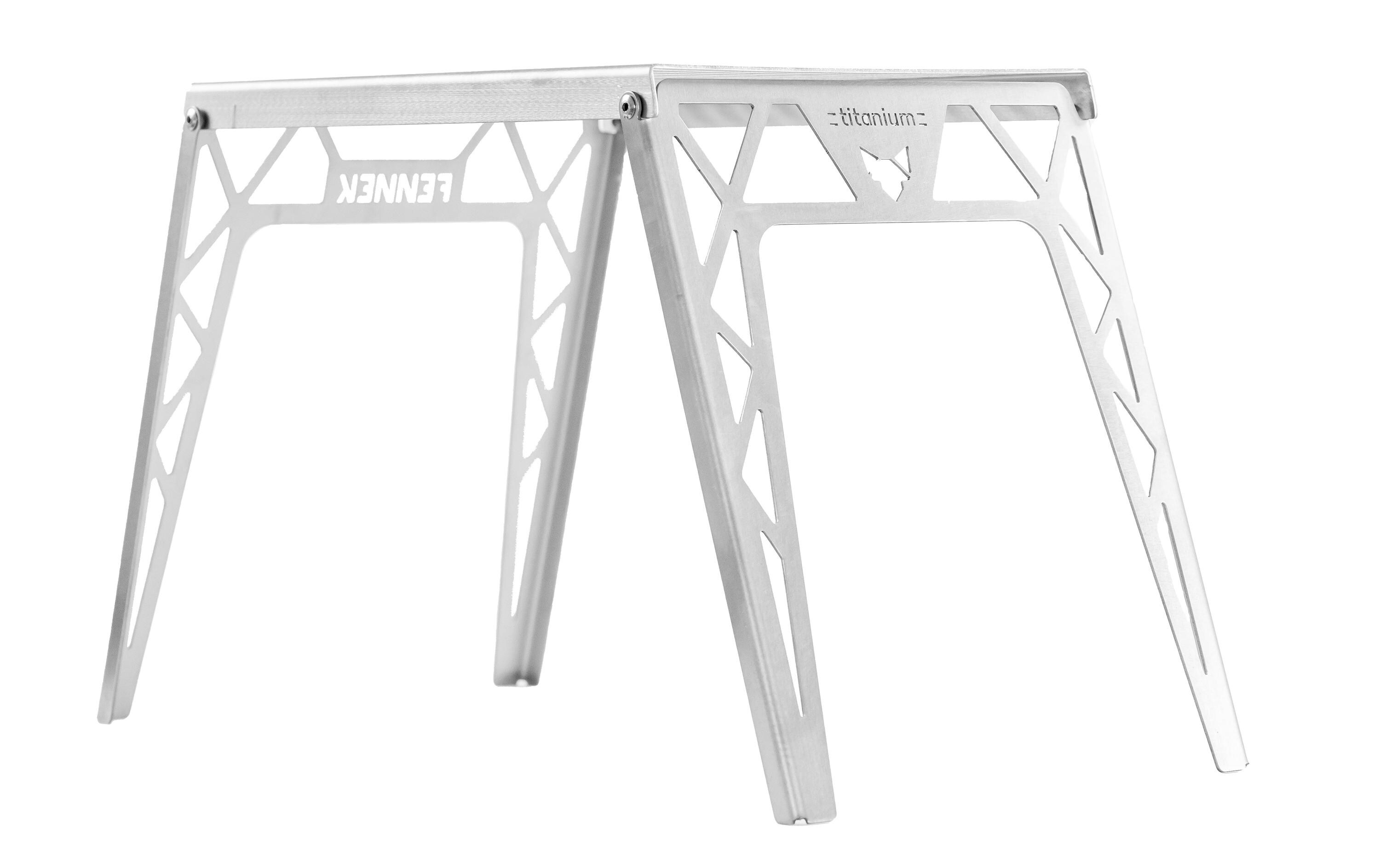 Klapprost zu Hobo Premium, TitanKlappbarer Grillrost für den Hobo Premium Campingkocher