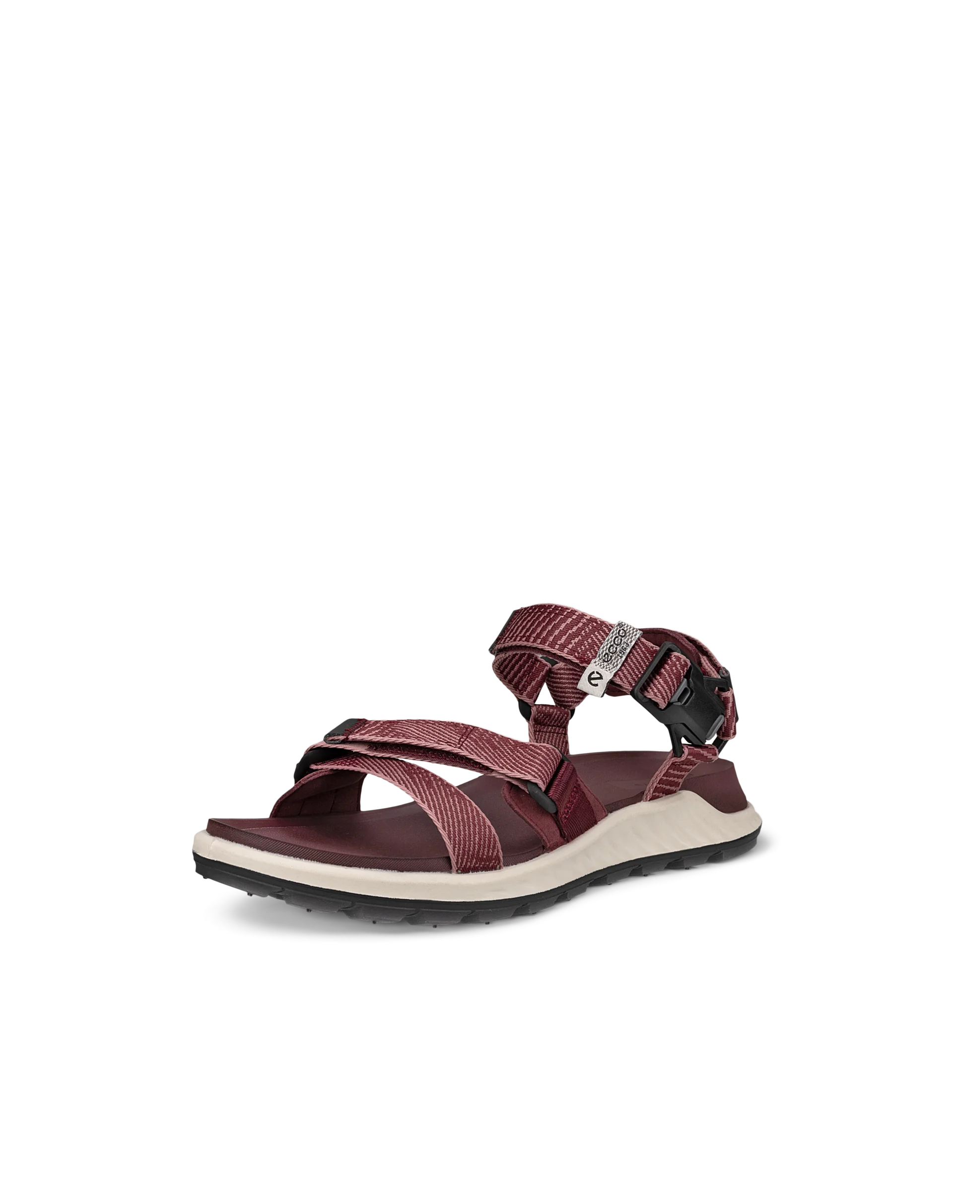 ECCO EXOWRAP W Damen Textilsandale Rot