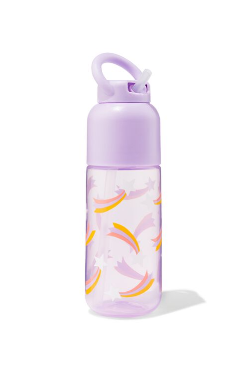 gourde avec paille étoiles 300ml