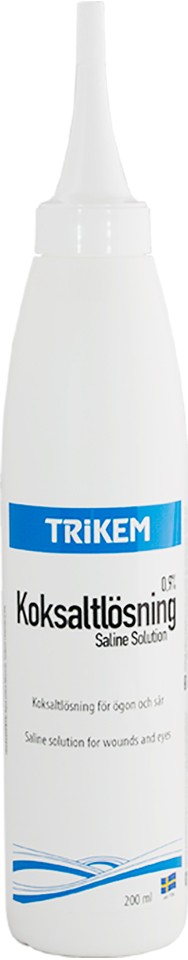 TRIKEM - Saline Solution 200 Ml - saltvandsopløsning til sår rens