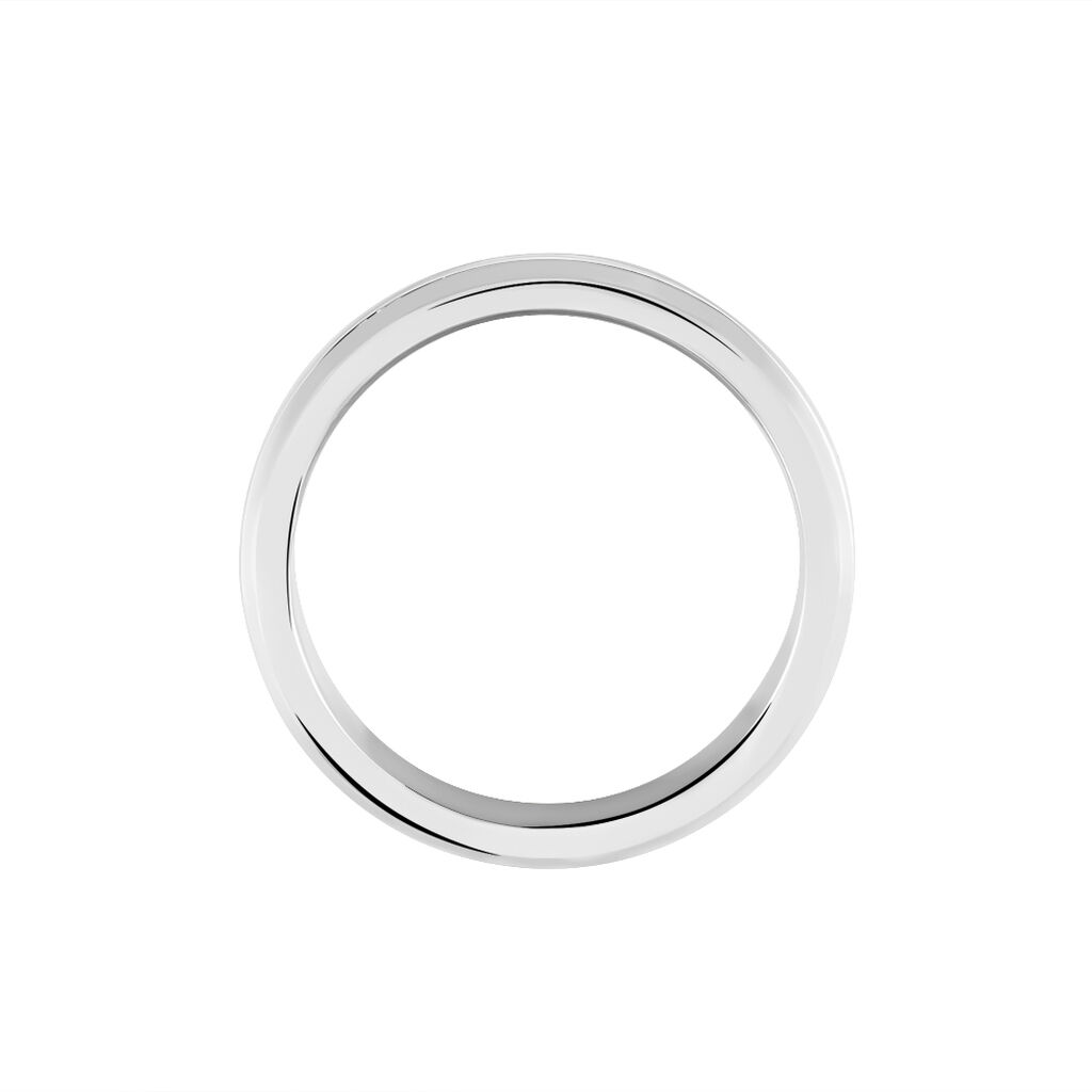 Bague Acier Blanc John
