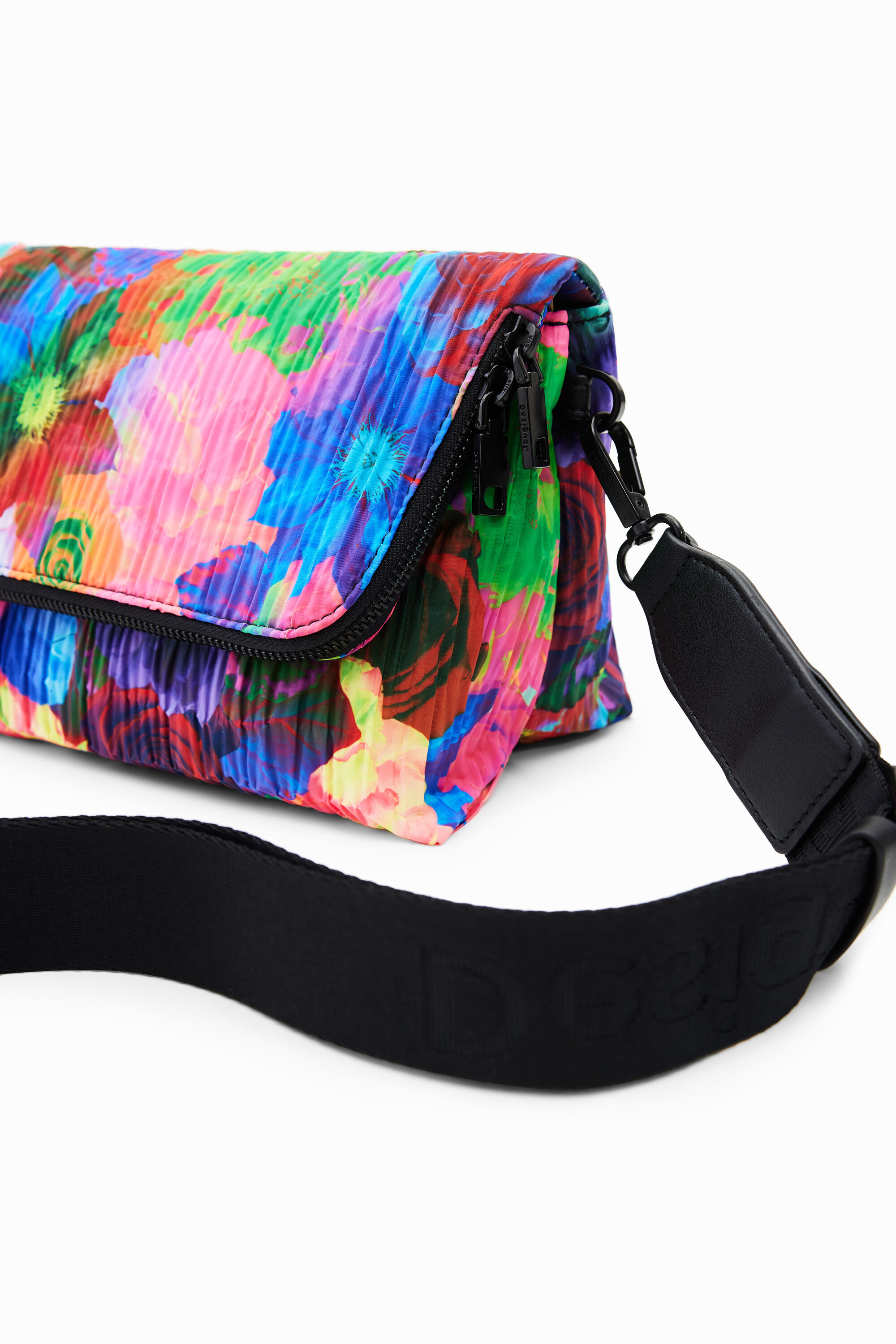 Sac à bandoulière moyen fleurs