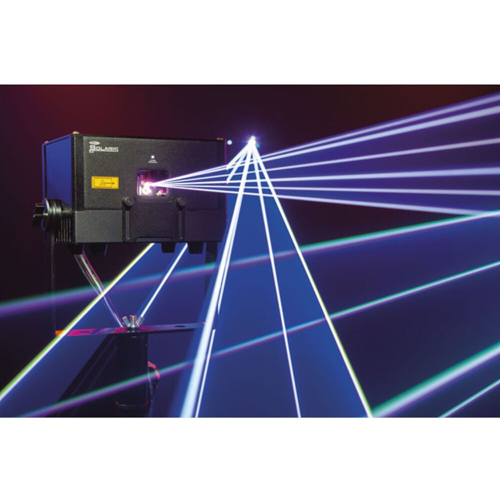 Showtec Solaris 3.0 RGB-laser met Pangolin FB4