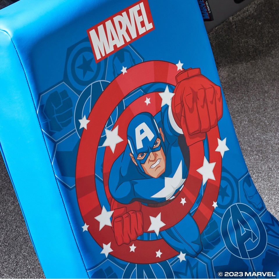 Xrocker Marvel Video Rocker Chair - Hero - Captain America