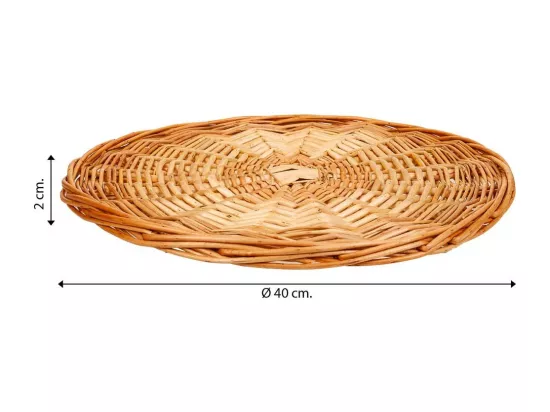 Set de table en osier d40x2h