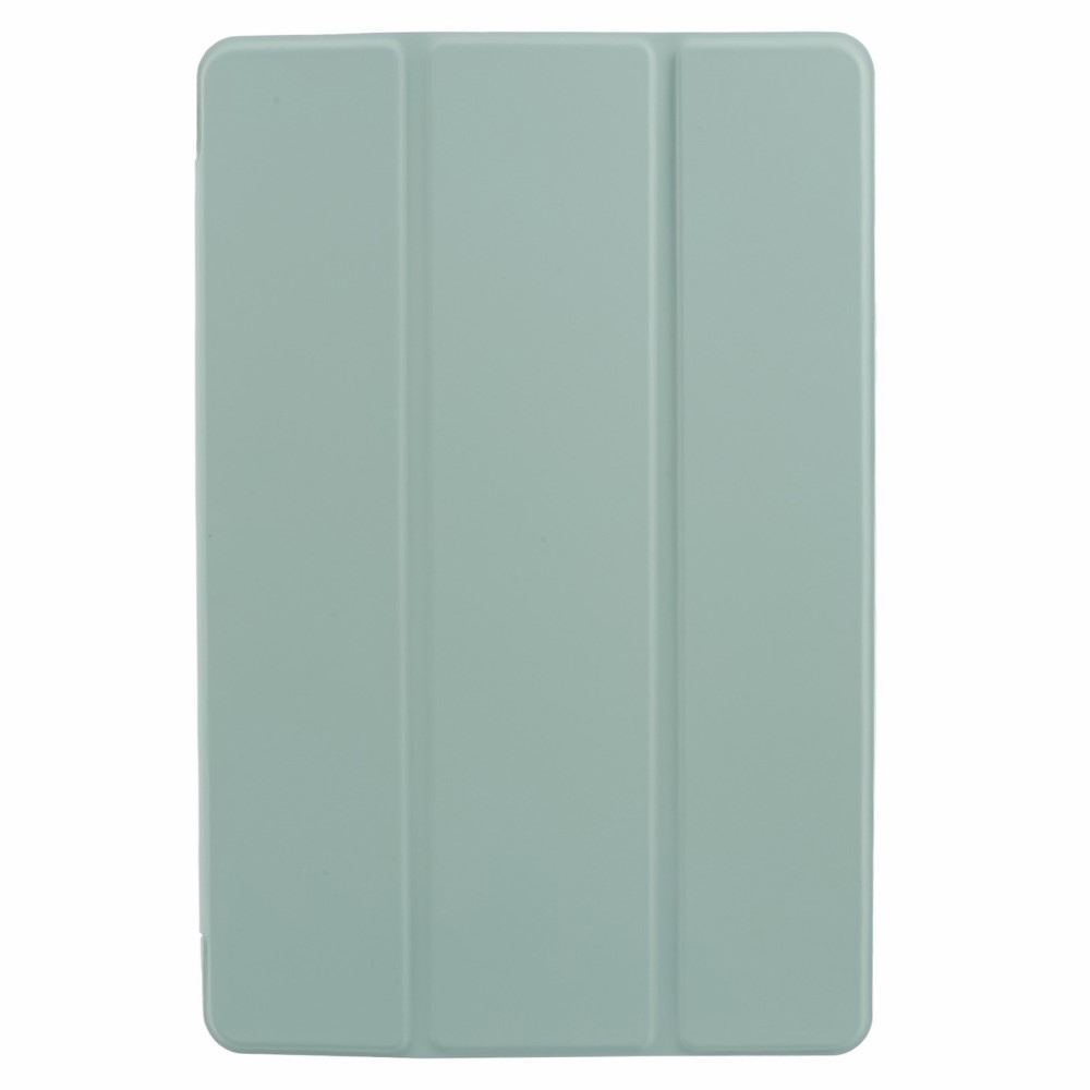 Samsung Galaxy Tab A9  Plus Leder Tasche Flip Cover Hülle - Hellgrün