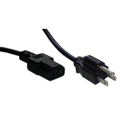 MCL MC903-2M câble électrique Noir Prise d'alimentation type B Coupleur C13