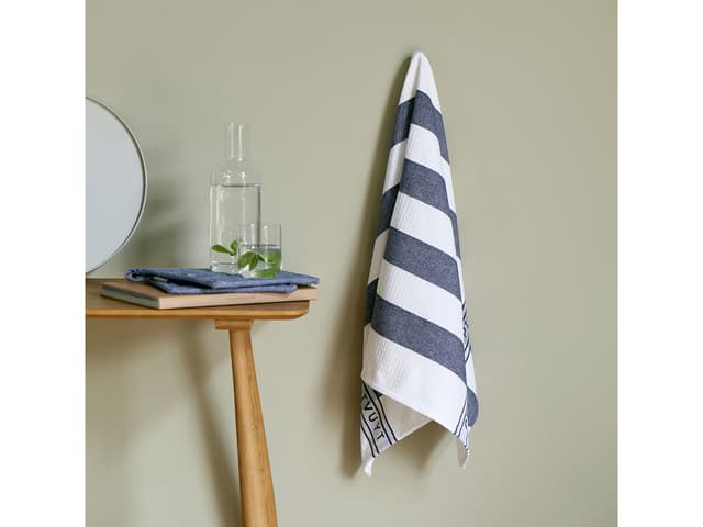 Pillivuyt Viskestykke Blue/White