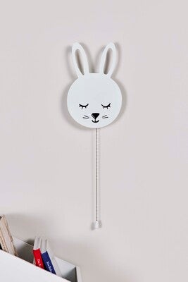 Alice & Fox BIM Vegglampe Kanin, Hvit