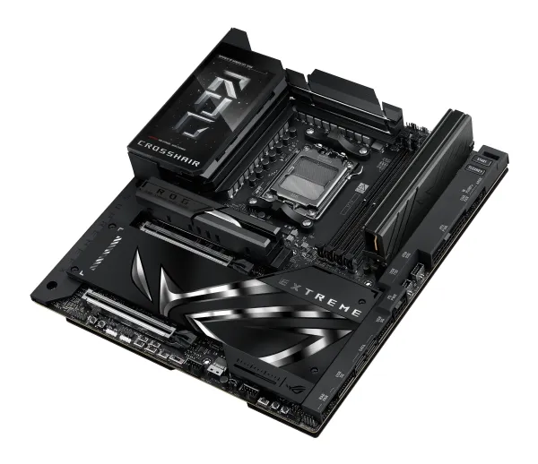 ASUS ROG CROSSHAIR X870E EXTREME - Bundkort - ATX - Socket AM5 - AMD X870E Chipset - USB4, USB-C 3.2 Gen2, USB 3.2 Gen 2, USB-C 3.2 Gen 2x2, USB 3.2 Gen 1 - Wi-Fi 7, Bluetooth, 5 Gigabit Ethernet, 10 Gigabit LAN - onboard grafik (CPU påkrævet) - HD A
