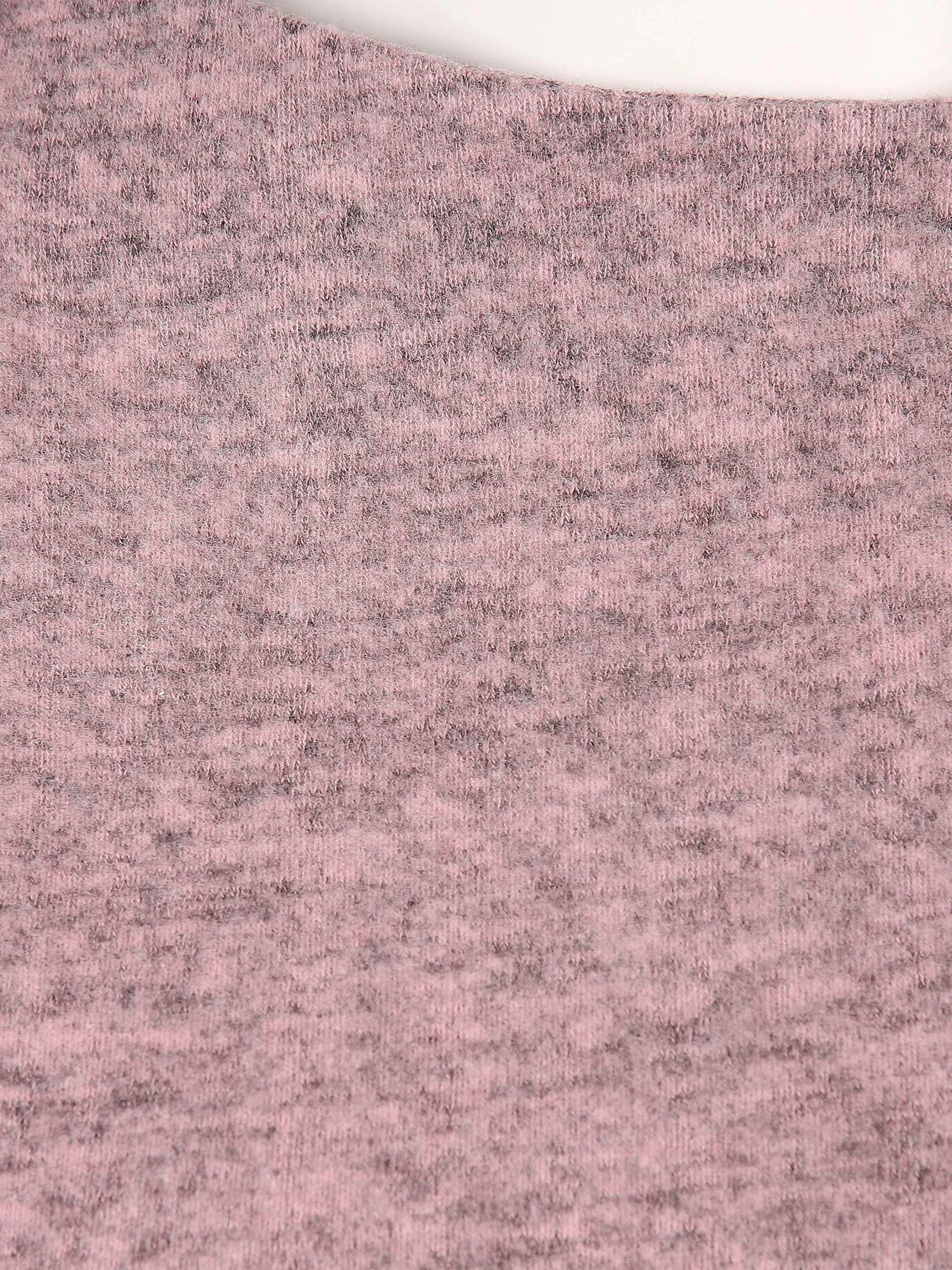 Damen Flauschshirt mit Stehkragen