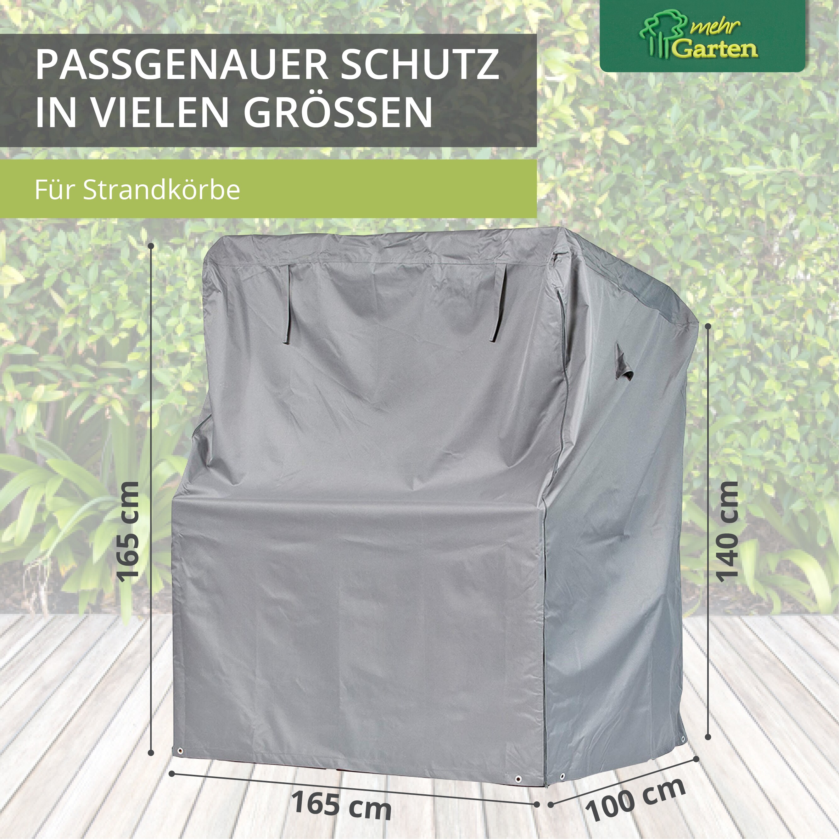 Premium Strandkorbhülle