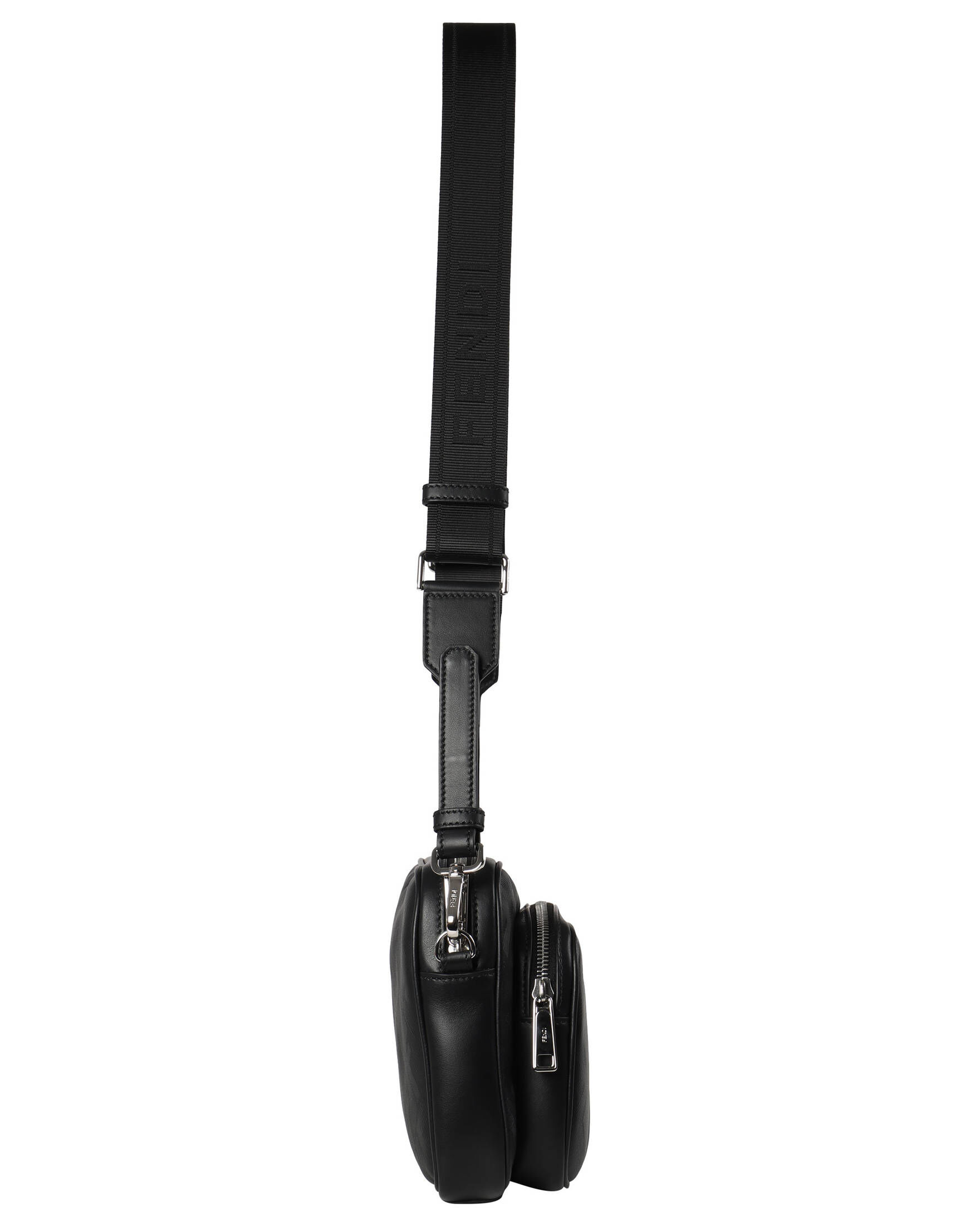 Fendi| Herren Umhängetasche CAMERA CASE DUO SHADOW DIAGONAL Leder