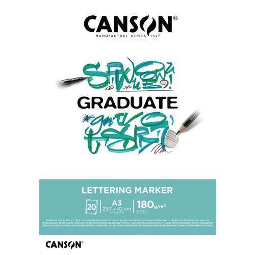 CANSON® Graduate Lettering Marker Block