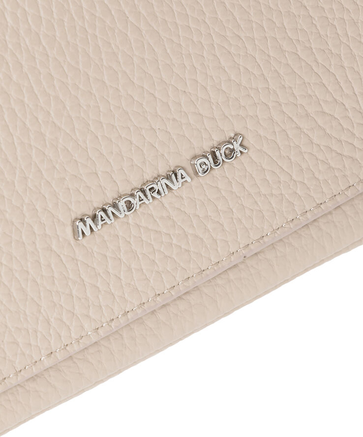 Mandarina Duck MELLOW LEATHER CROSSOVER / WARM TAUPE Warm taupe