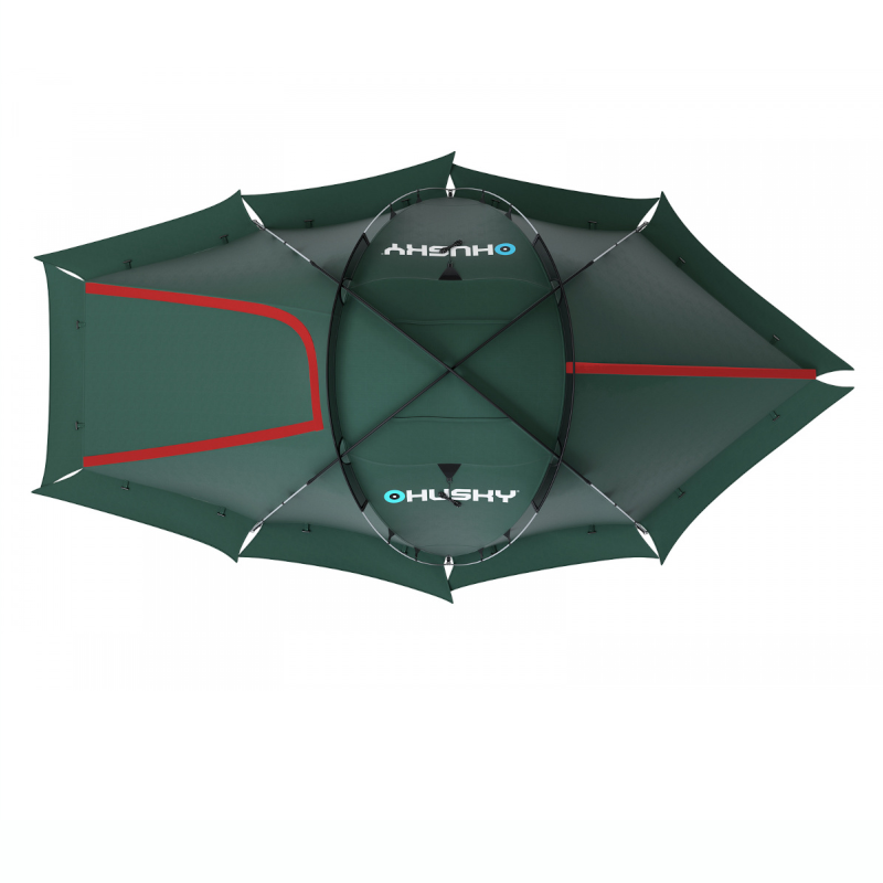 Husky Fighter Extreme 3-4 groen koepeltent