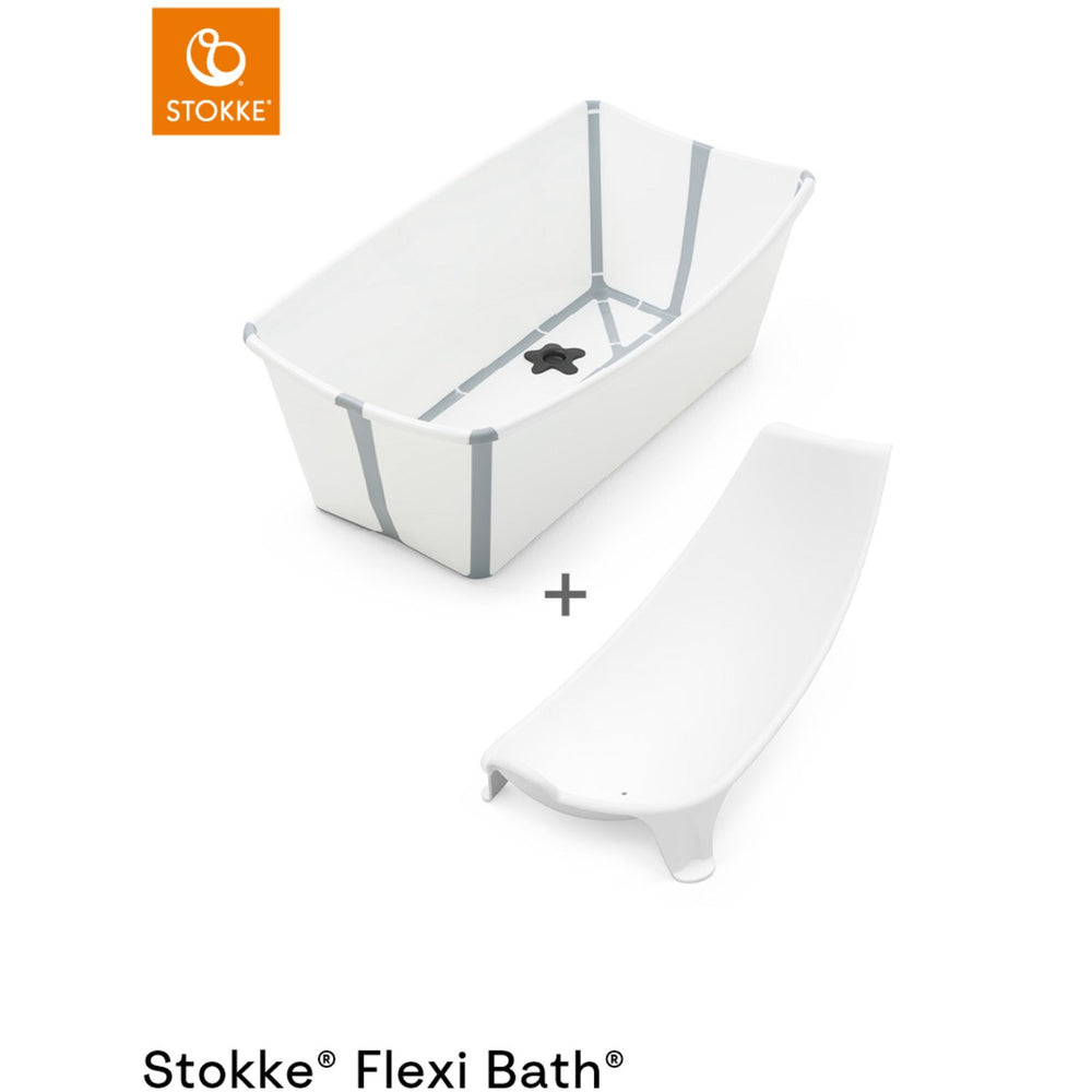 Flexi Bath® Babybadekar m. Newborn Support White