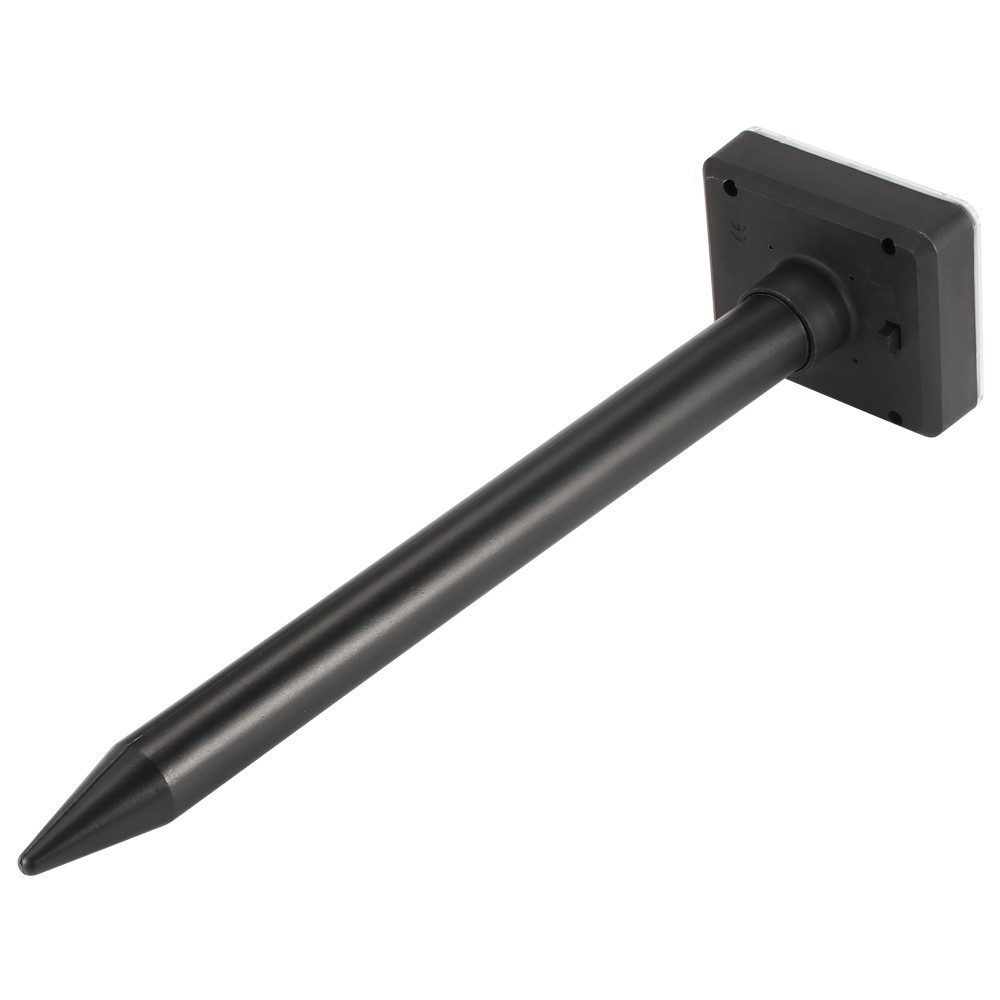 (2er Set) Ultraschall Schädlings Bekämpfer Wildtier Abwehr Infrarot Schreck (Solarbetrieben) - Schwarz