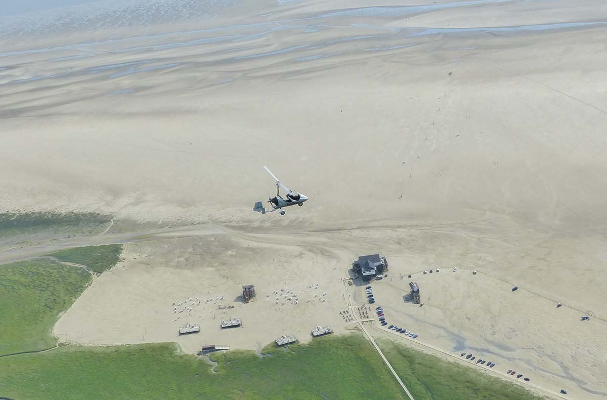 Tragschrauber Rundflug Heide/Büsum (30 Min.)