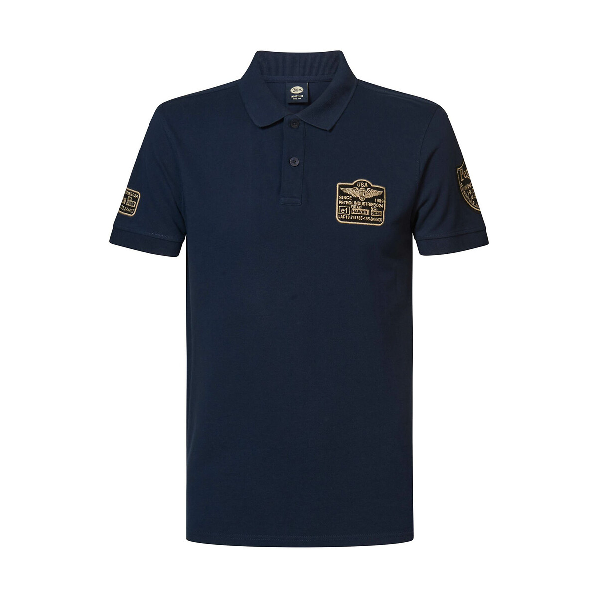 INDÚSTRIAS PETROLÍFERAS<br>Camisa polo de manga curta