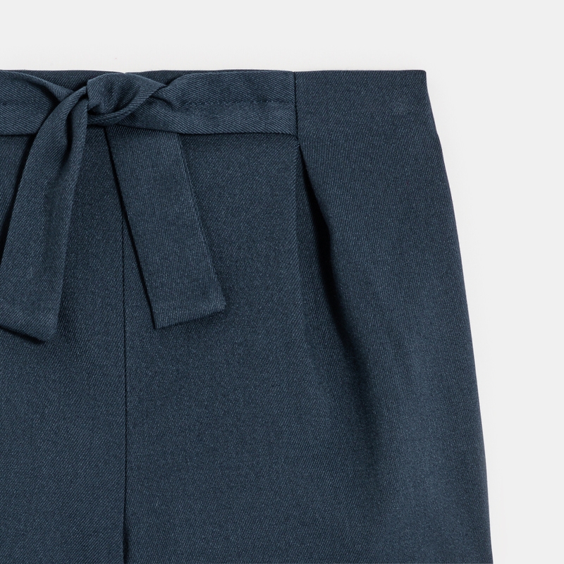 Short chic anthracite Fille