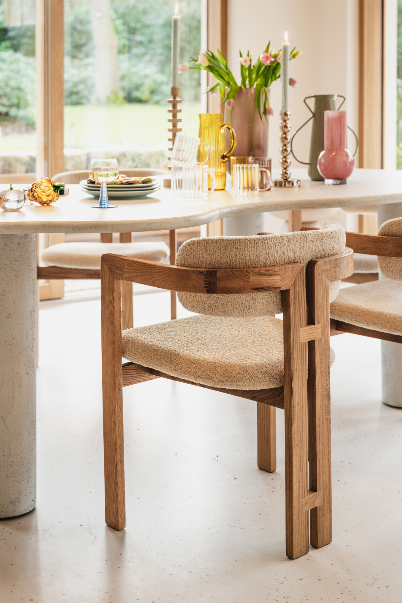 Bogard eettafel Cloud | Skyblue 270 cm