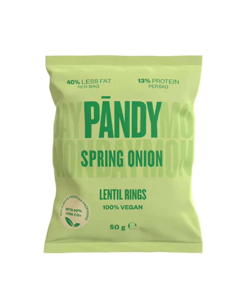 Pandy Lentil Rings Spring Onion 50g