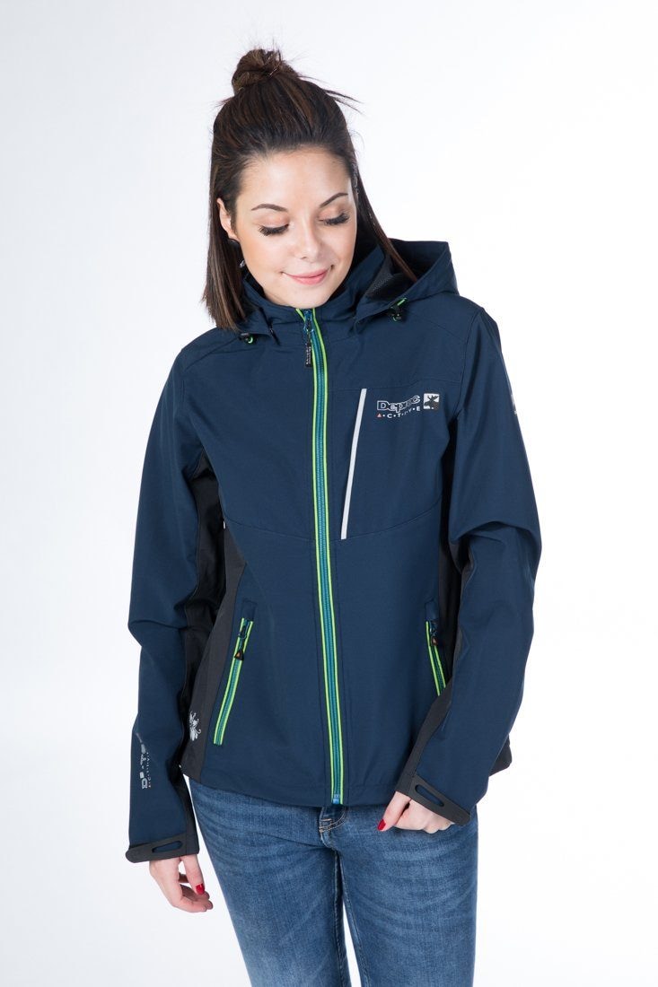DEPROC Active Softshelljacke »NUNAVUT WOMEN« auch in Grossen Grössen erhältlich