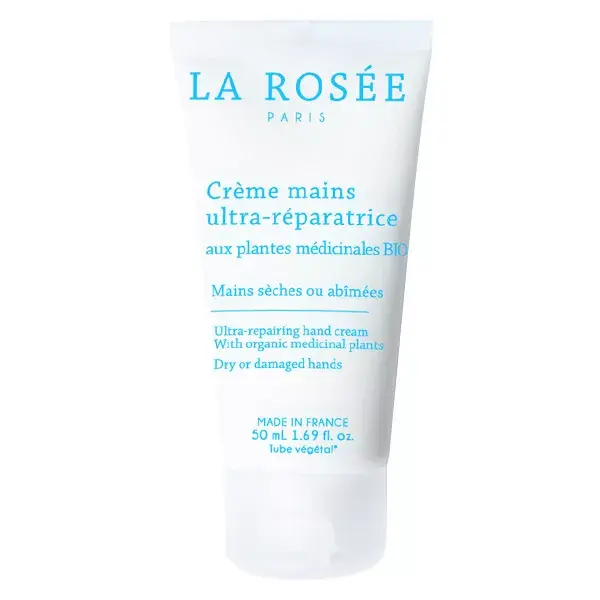 Creme ultra reparador La Rosée para mãos secas ou danificadas 50ml