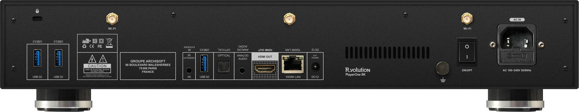 Rvolution Player One 8K Lecteurs multimédia