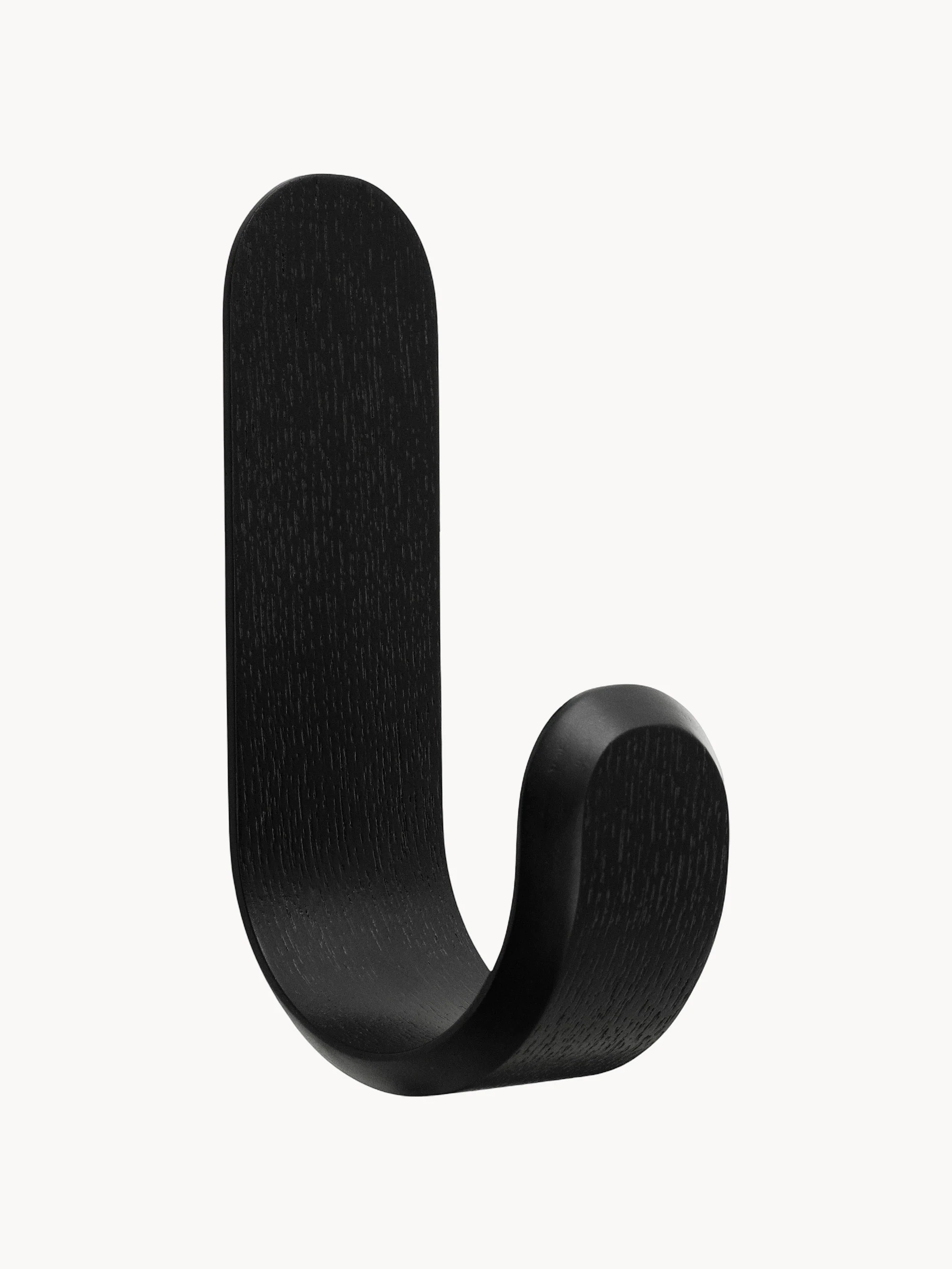 Houten wandhaak Curve