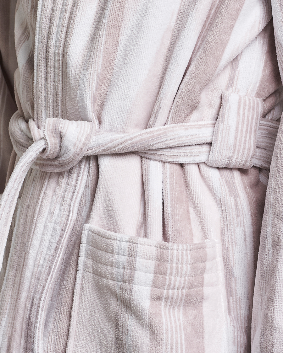 Missoni Home Clint Bathrobe Beige/White