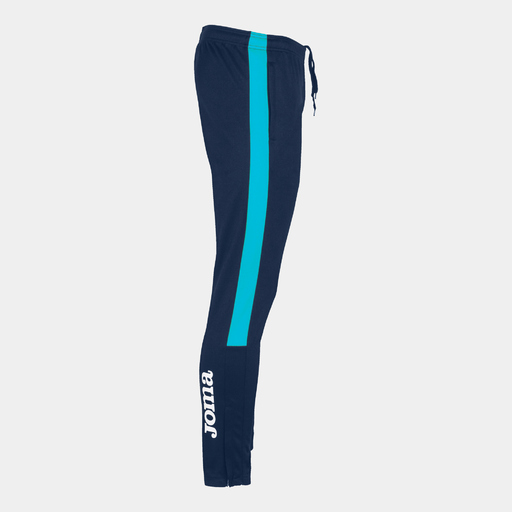 Calça comprida Joma Eco Championship azul-marinho turquesa fluorescente