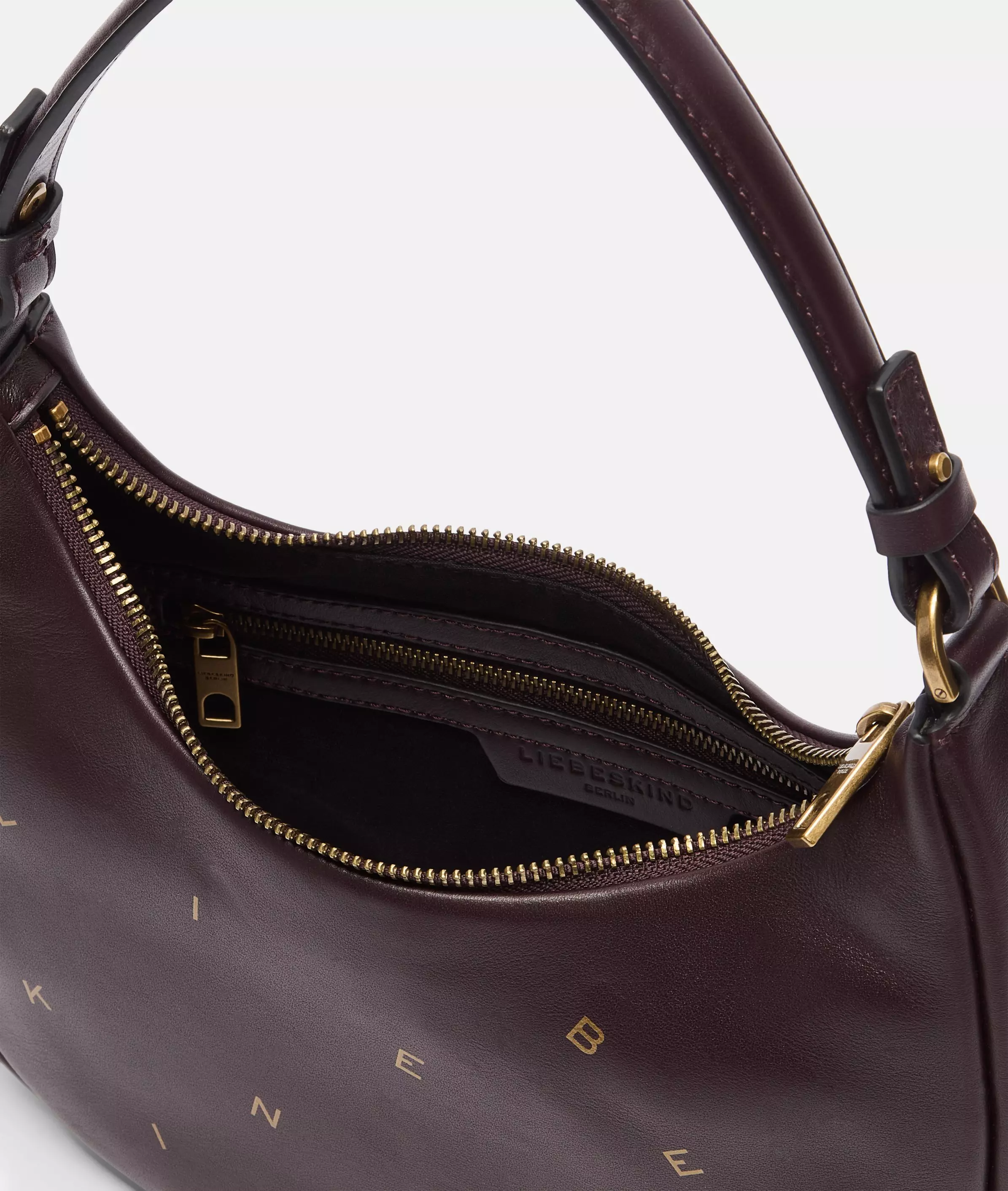 Hobo Small bag made from nappa leather