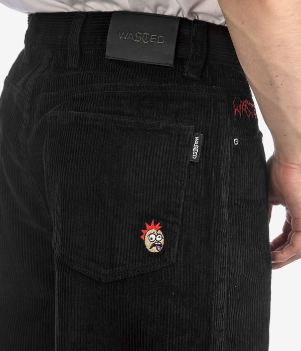 Wasted Paris Casper Corduroy Hose (black)