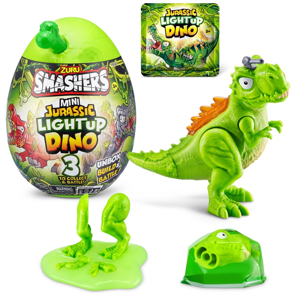 Smashers Mini Jurassic Light Up Dino Egg von ZURU