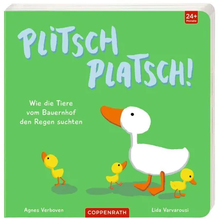 Coppenrath Verlag Plitsch platsch! - Wie die Tiere vom Bauernhof den Regen suchten
