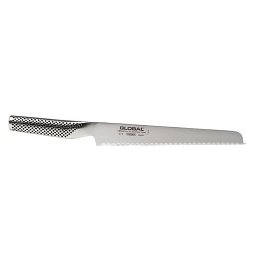 Global G-9 brødkniv, 22 cm, stål