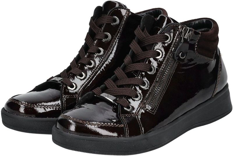 ara - ROM Sneaker - Amarone - Uitneembaar Voetbed High Soft Bamboe