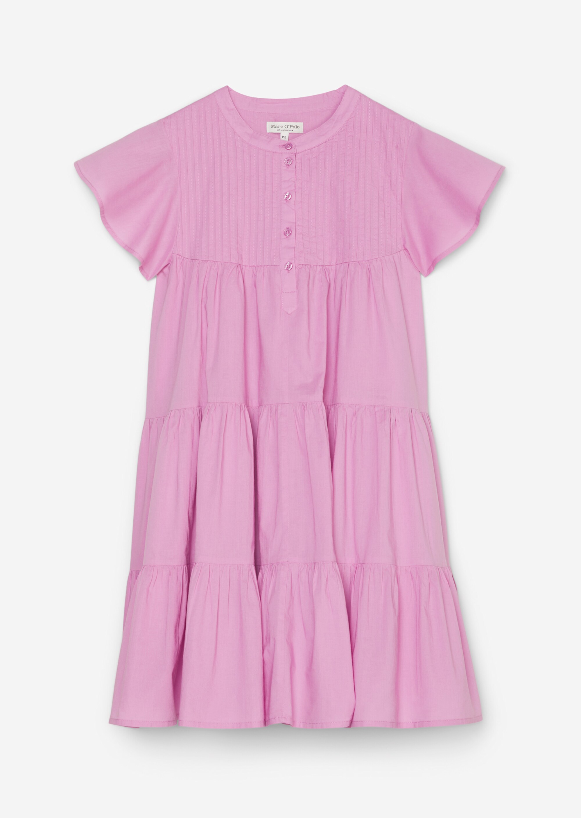 TEENS-GIRLS Stufenkleid aus reiner Baumwolle