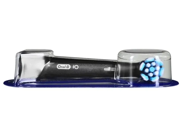 Braun 408482, Voksen, Vibrerende tandbørste, Daglig pleje, Sort, Rund, OLED